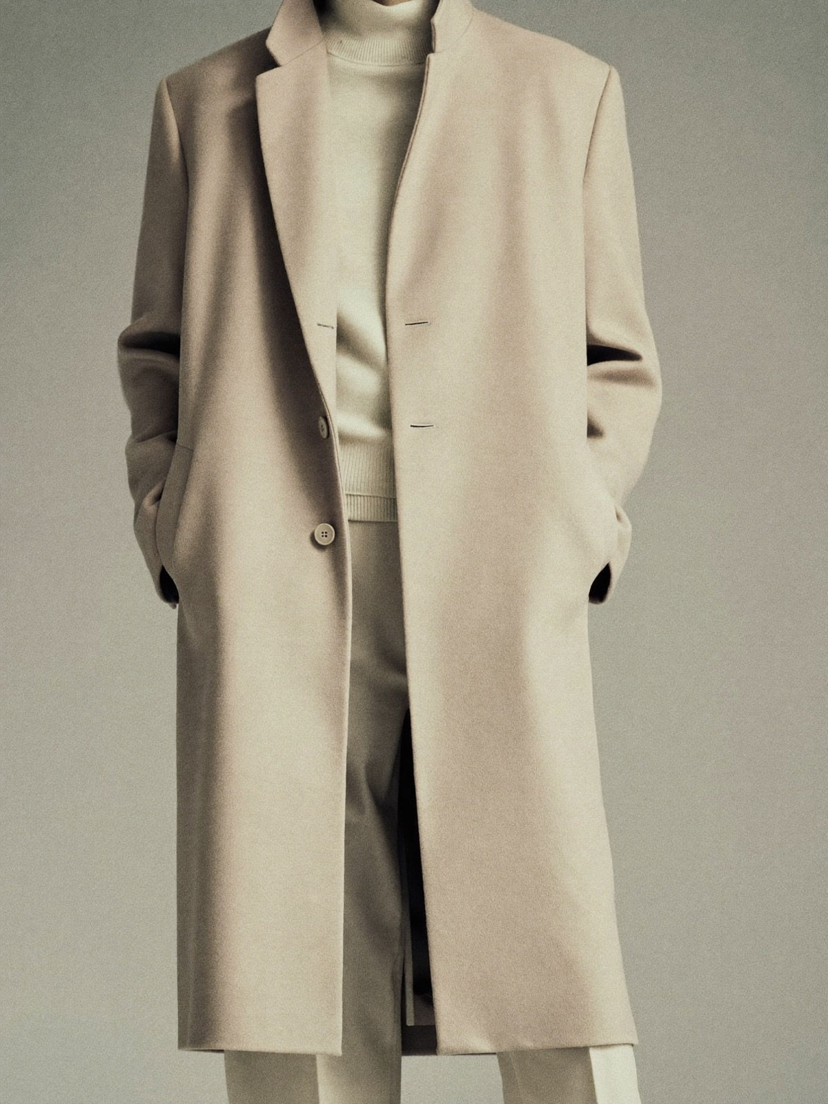 Outerwear — tailored wool coats