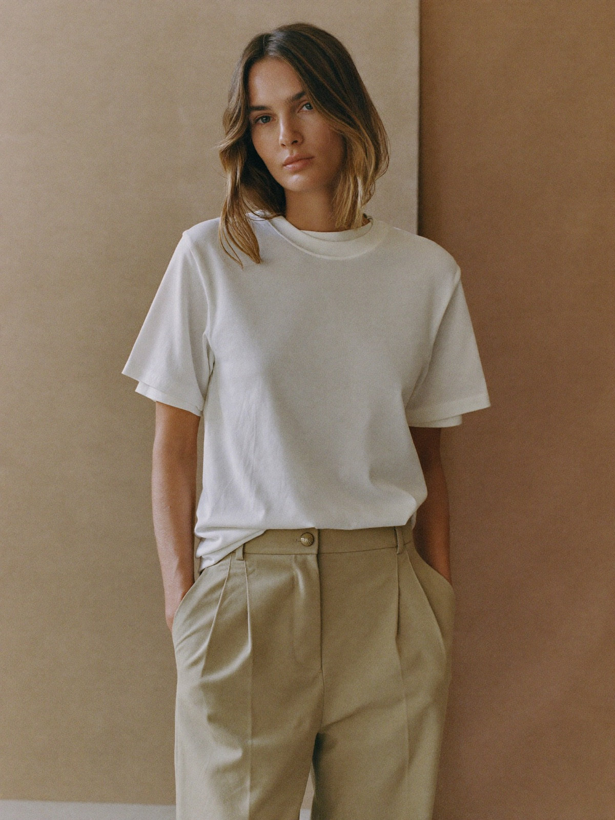 Tailoring — relaxed trousers and shirting